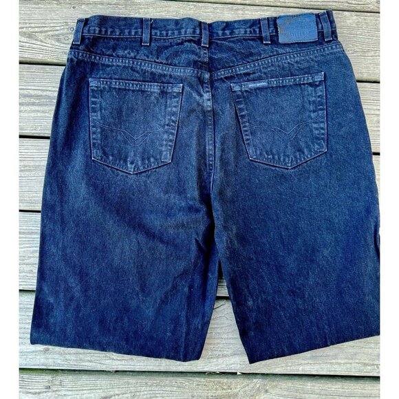 Harley Davidson Jeans Mens 42 X 30 Black Regular Relaxed Fit Actual Waist 40” - Picture 7 of 7